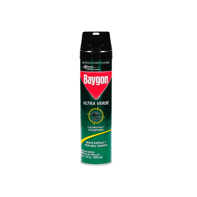 Baygon Ultra Verde de 400 ml.