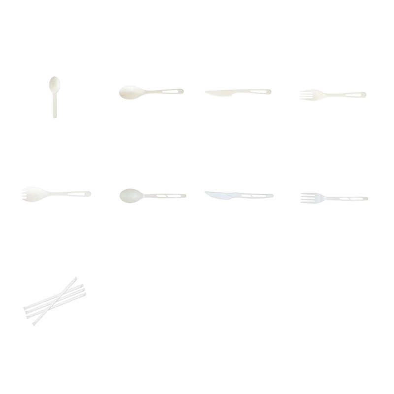 Utensilios Biodegradables (PLA)